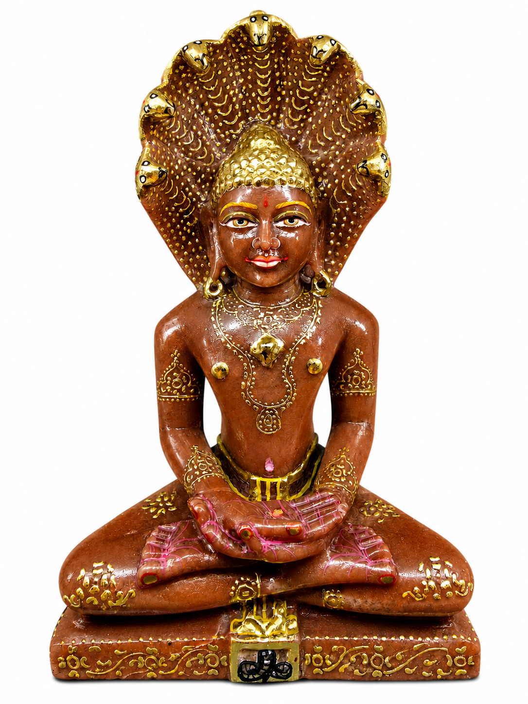 Tirthankar Shri Parshvanath Ji-Brown Aventurine