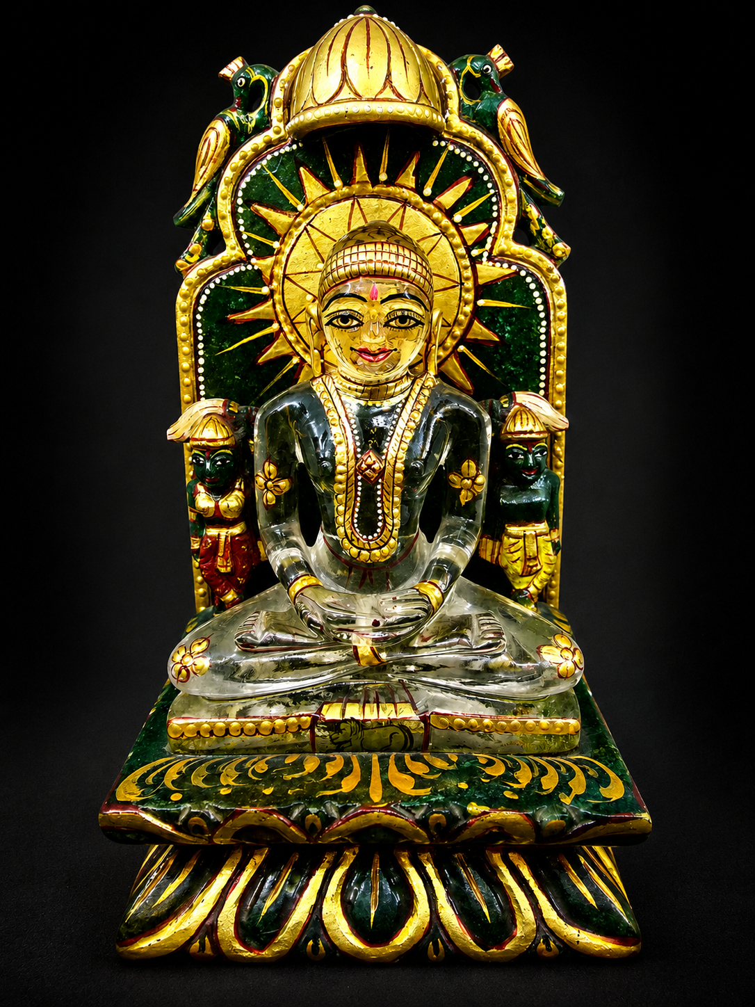 Tirthankar Shri Parshvanath Ji - Crystal Quartz
