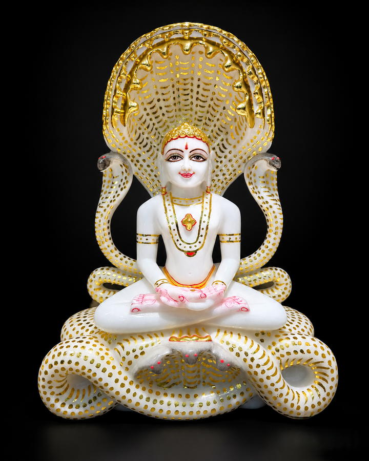 Tirthankar Shri Parshvanath Ji – Marble Idol