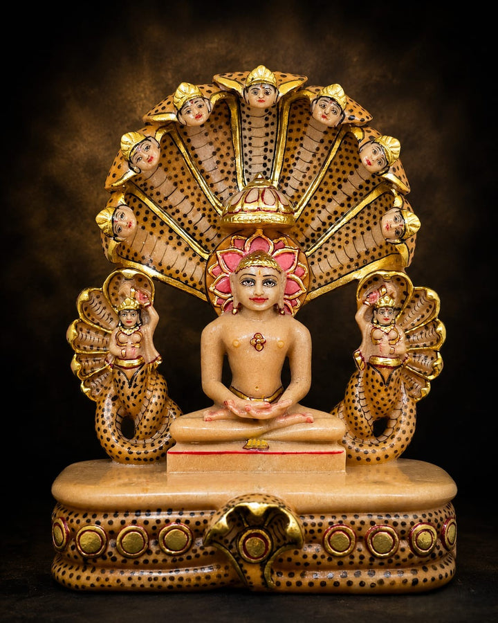 Yellow Margach Tirthankar Parshvanath Ji