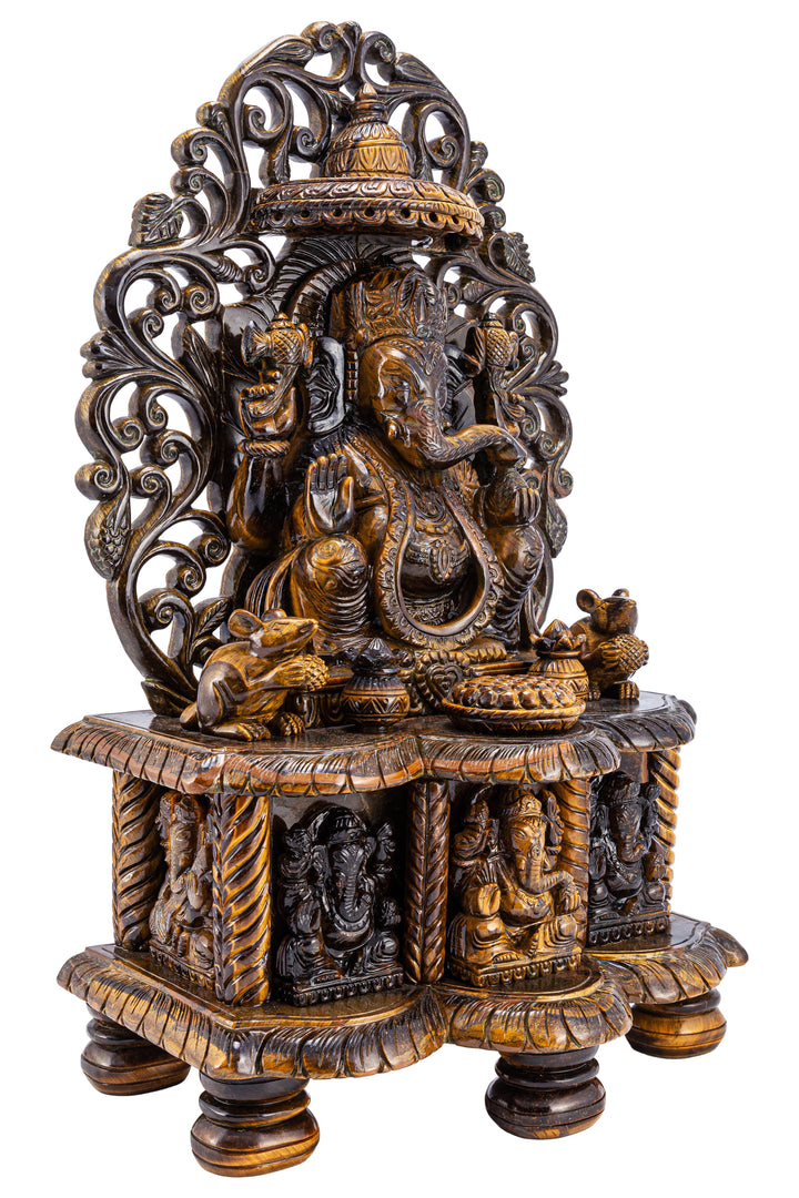 Lord Ganesha – Tiger Eye