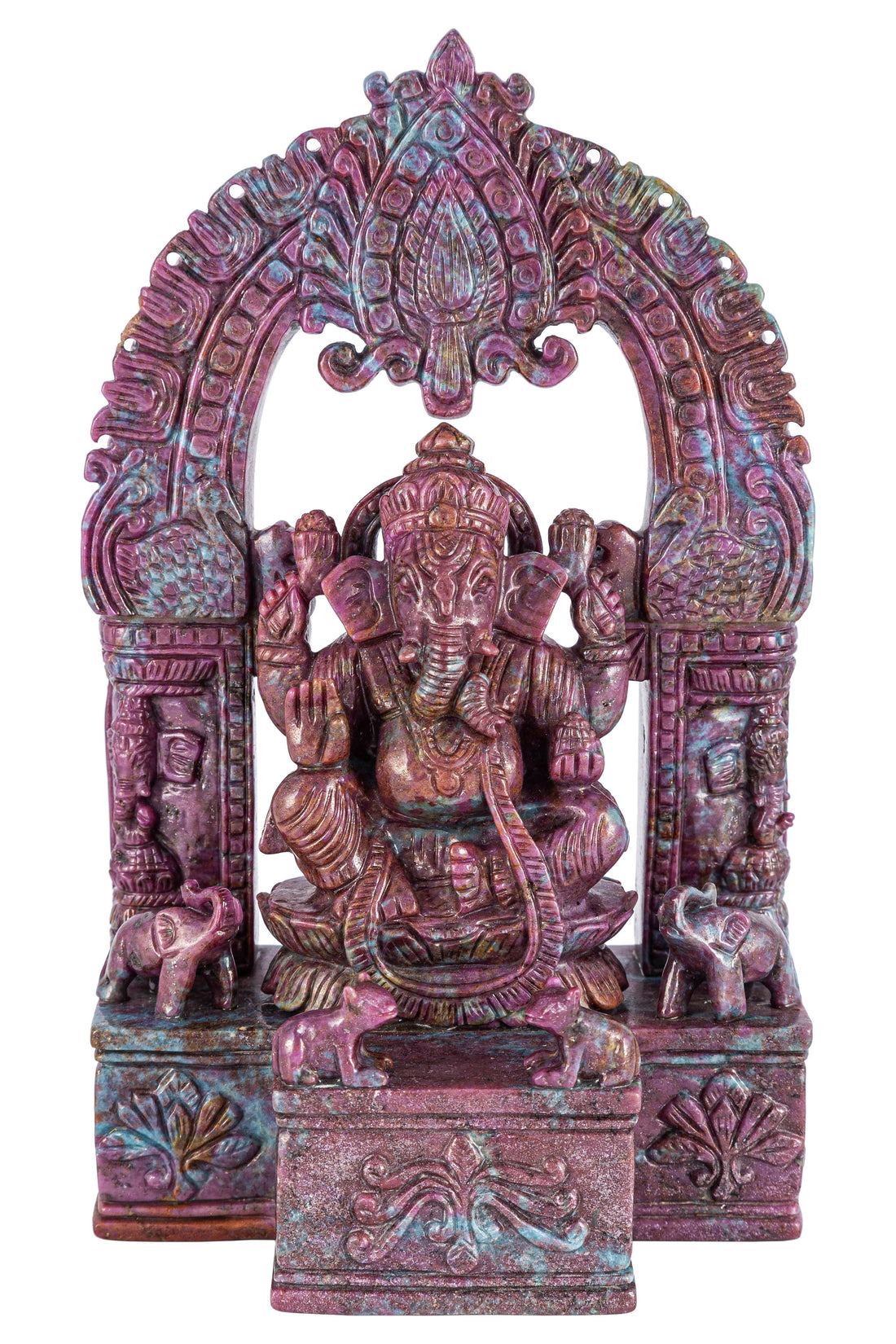 Lord Ganesha – Ruby Stone