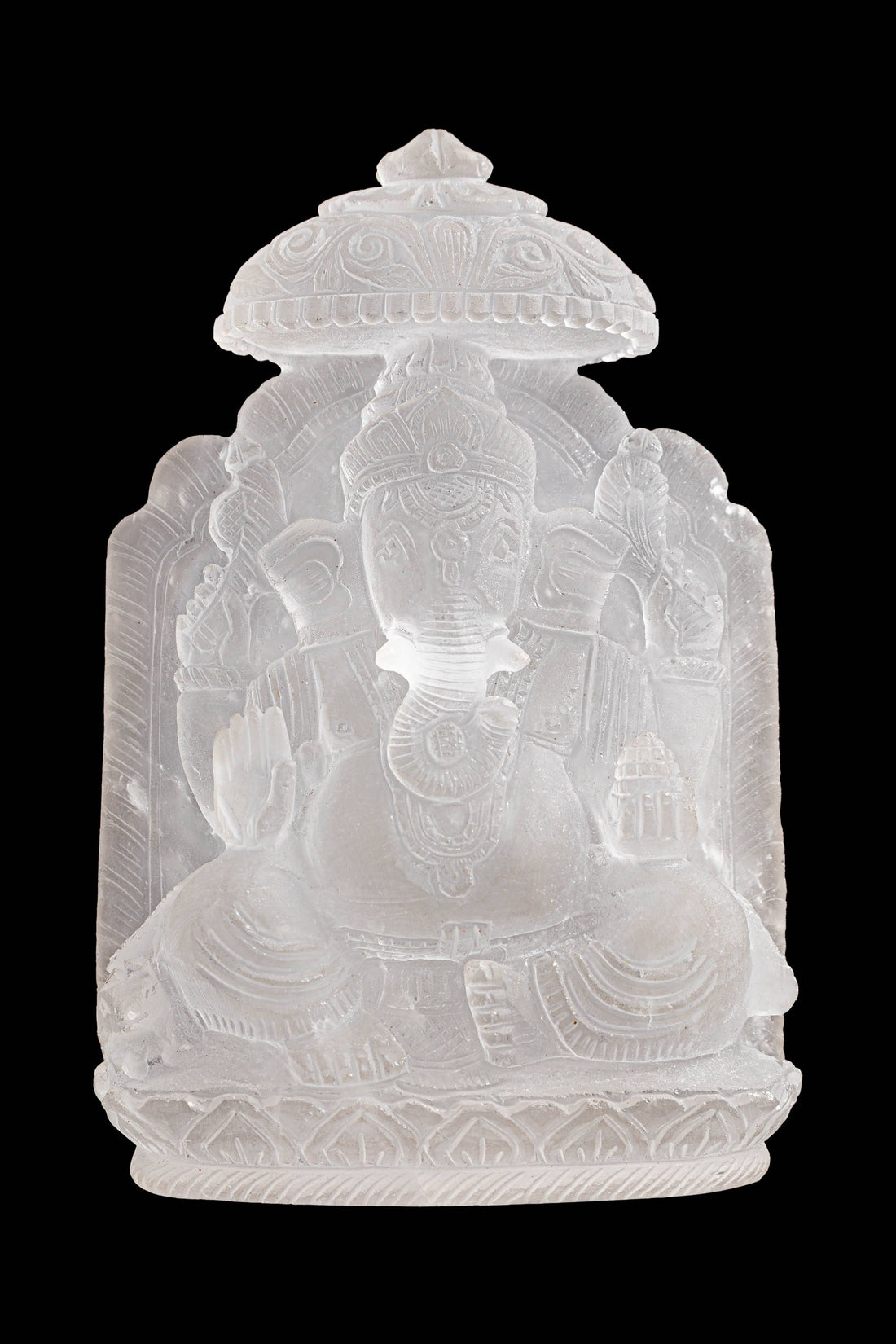 Lord Ganesha – Sphatik (Crystal Quartz)