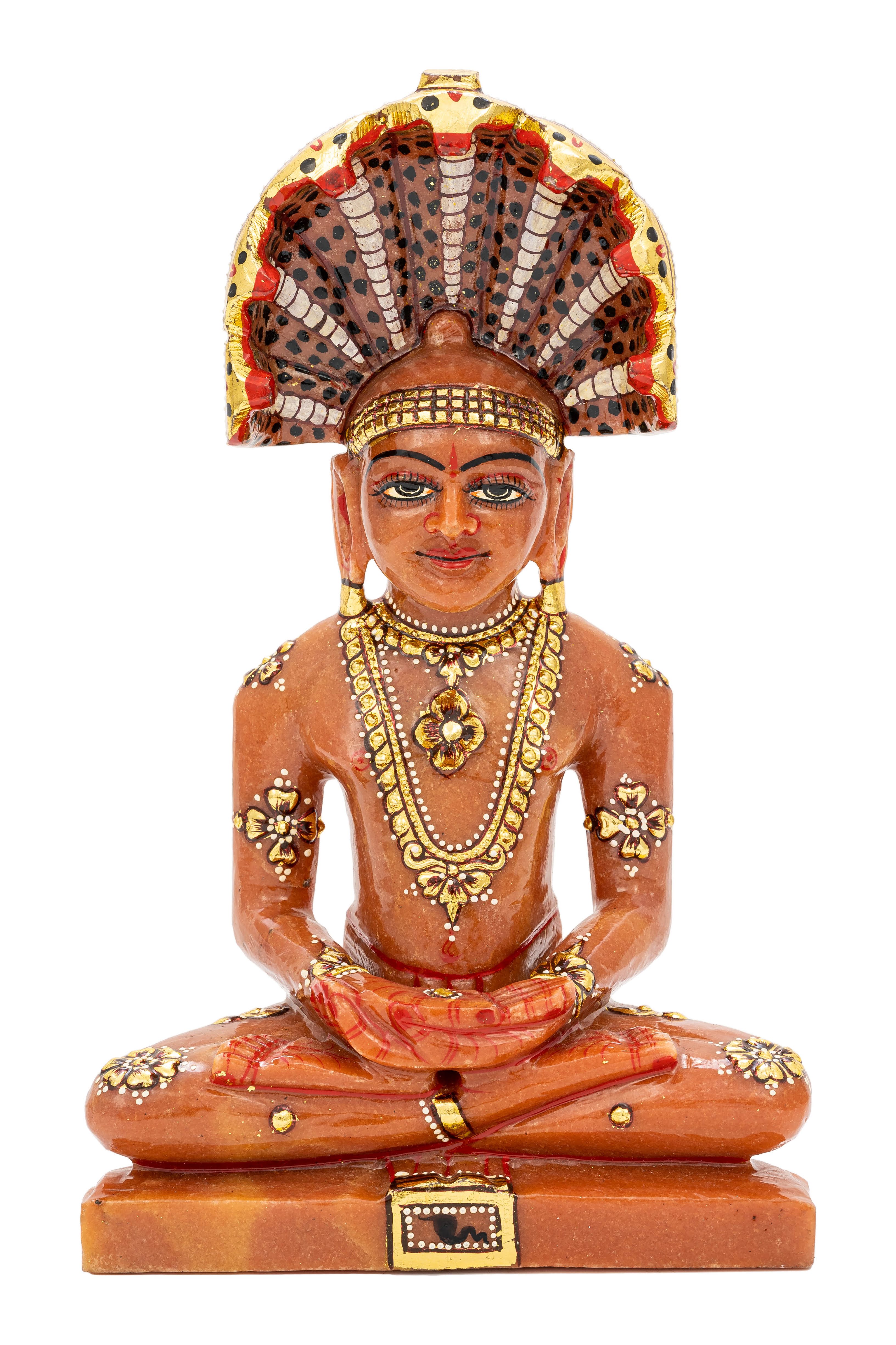 Shri Parshvanath Ji – Red Aventurine
