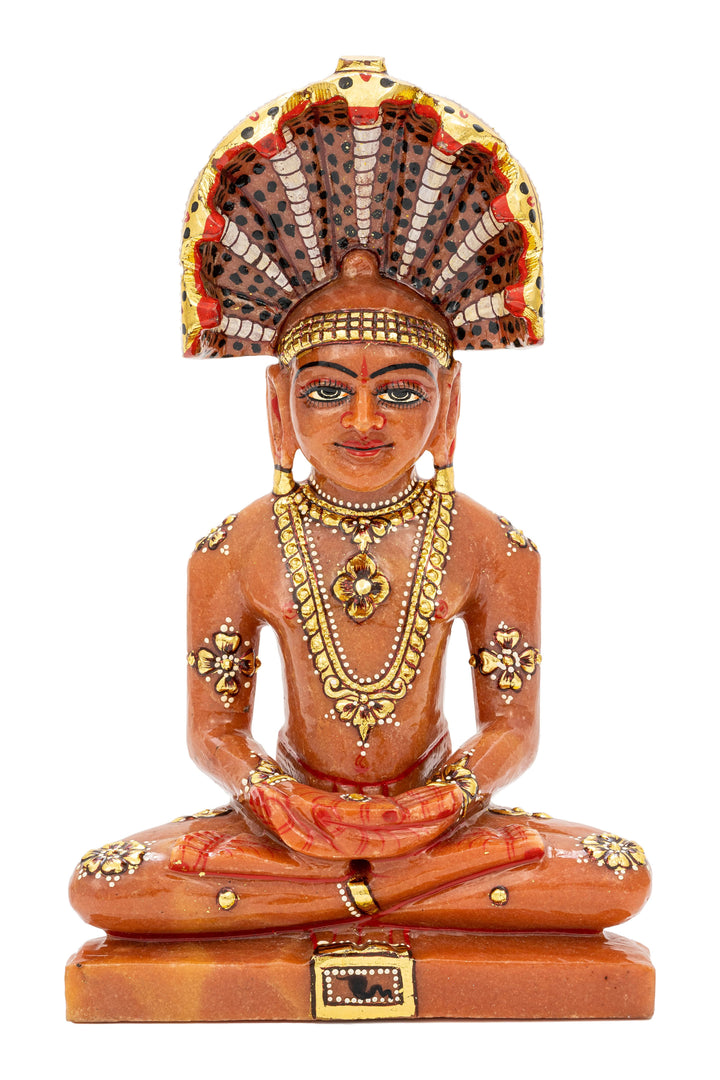 Shri Parshvanath Ji – Red Aventurine