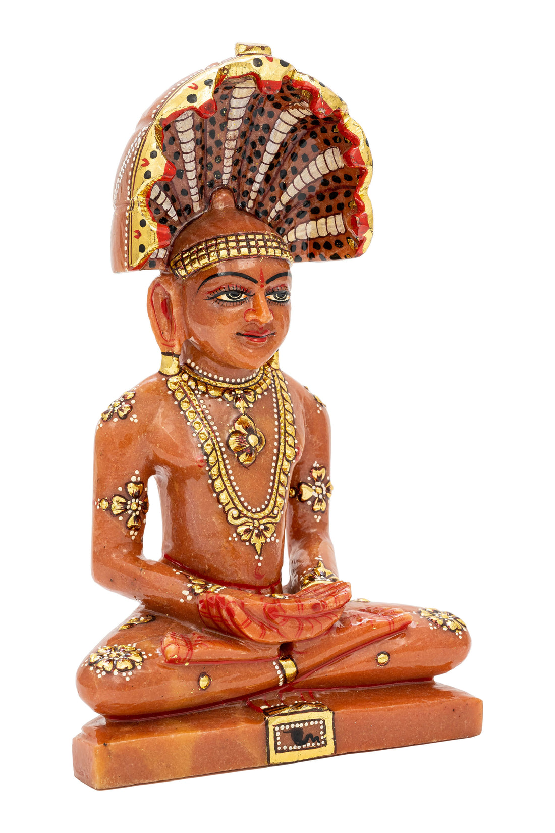 Shri Parshvanath Ji – Red Aventurine