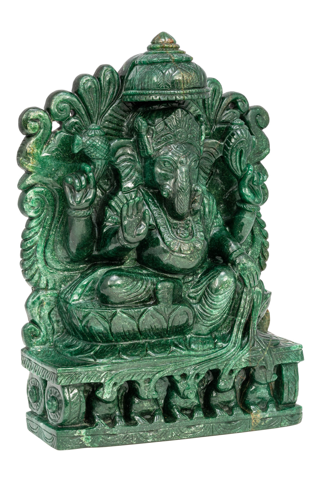 Lord Ganesha – Green Aventurine